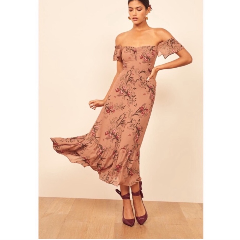 Reformation Butterfly Dress